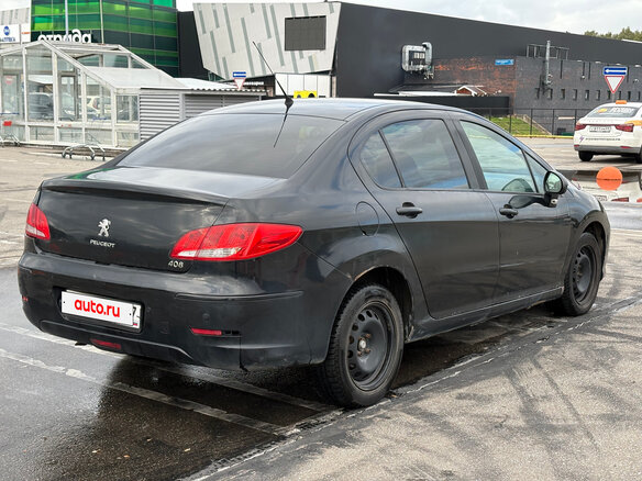 2012 Peugeot 408 I, чёрный, 305000 рублей - вид 2