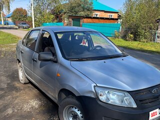 2015 Lada (ВАЗ) Granta I, серебристый, 260000 рублей, вид 2