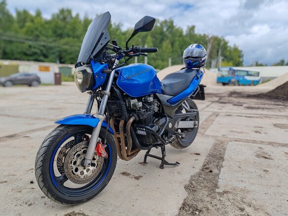 1999 Kawasaki ZR-7, синий, 210000 рублей - вид 6