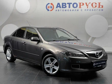 2006 Mazda 6 I (GG) Рестайлинг, серый, 428000 рублей, вид 1