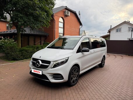 2021 Mercedes-Benz V-Класс Extra Long 300 d экстра длинный III (W447) Рестайлинг, белый, 7500000 рублей, вид 2