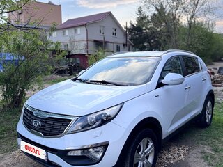 2013 Kia Sportage III, белый, 1220000 рублей, вид 1