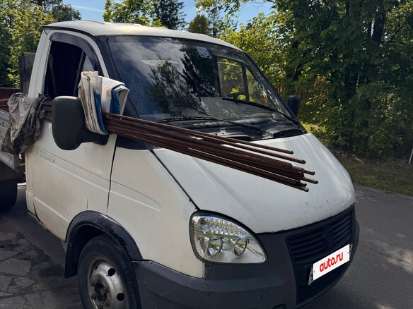 2003 ГАЗ ГАЗель (3302), белый, 280000 рублей - вид 1