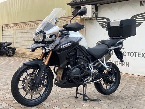 2014 Triumph Tiger Explorer, серый - вид 1