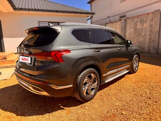 2021 Hyundai Santa Fe IV Рестайлинг, зелёный, 3250000 рублей, вид 4
