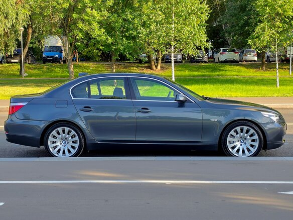 2008 BMW 5 серии 525i V (E60/E61) Рестайлинг, серый - вид 30