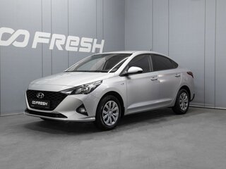 2021 Hyundai Solaris II Рестайлинг, серый, 1320000 рублей, вид 1
