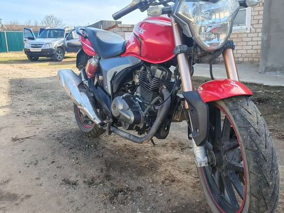 2014 Stels Flame 200, красный, 90000 рублей - вид 6