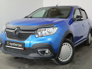 2020 Renault Logan Stepway II Рестайлинг, синий, 1249000 рублей, вид 3