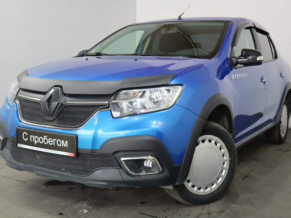 2020 Renault Logan Stepway II Рестайлинг, синий, 1249000 рублей - вид 2