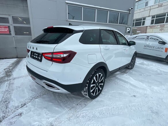 2026 Lada (ВАЗ) Vesta SW Cross I Рестайлинг (NG), белый - вид 2