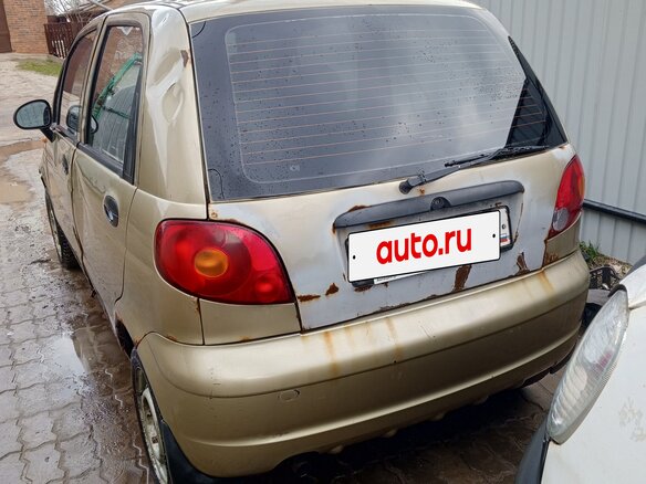 2008 Daewoo Matiz I Рестайлинг, бежевый, 90000 рублей - вид 2