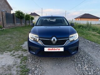 2019 Renault Logan II Рестайлинг, синий, 1030000 рублей, вид 1