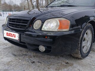 2004 Kia Magentis I Рестайлинг, чёрный, 350000 рублей, вид 2