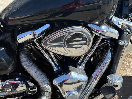 2006 Kawasaki VN2000 Vulcan, чёрный, 620000 рублей, вид 3