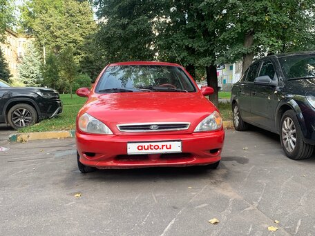 2002 Kia Rio I Рестайлинг, красный, 219999 рублей, вид 1