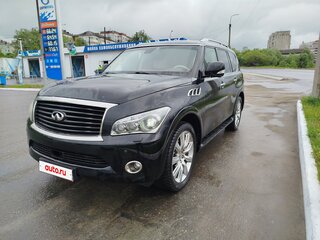 2011 Infiniti QX56 II, чёрный, 1850000 рублей, вид 2