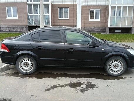 2012 Opel Astra H Рестайлинг, чёрный, 390000 рублей, вид 2