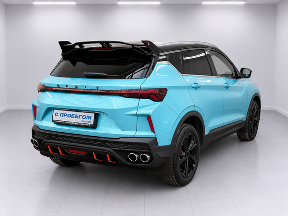 2024 Geely Coolray I Рестайлинг, синий - вид 3