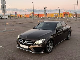 2016 Mercedes-Benz C-Класс 180 IV (W205), коричневый, 1900000 рублей, вид 3