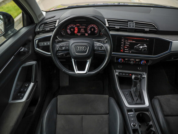 2021 Audi Q3 40 TFSI II (F3), синий, 3065565 рублей - вид 11
