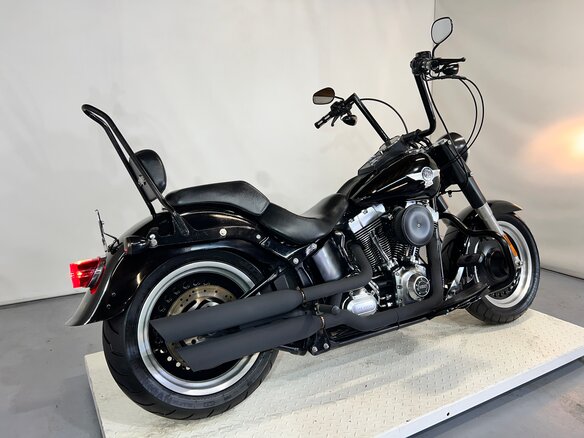 2012 Harley-Davidson Fat Boy, чёрный, 780000 рублей - вид 7