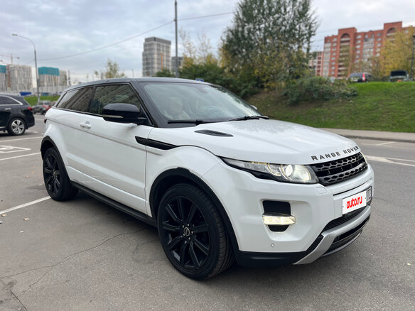 2012 Land Rover Range Rover Evoque 6-speed I, белый, 1600000 рублей