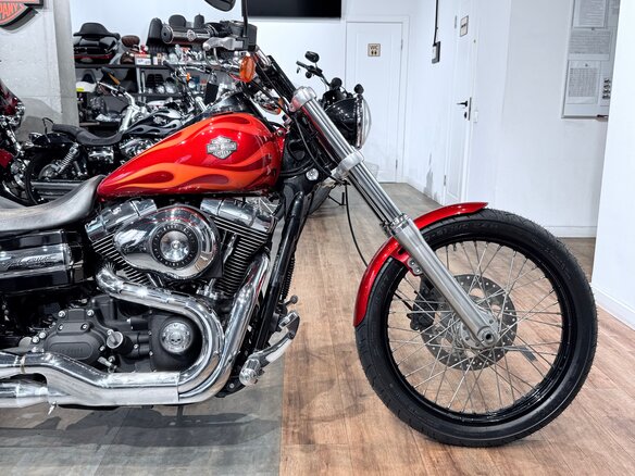 2012 Harley-Davidson Dyna Wide Glide, красный - вид 7
