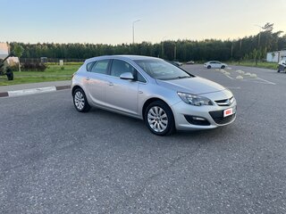 2011 Opel Astra J, серебристый, 600000 рублей, вид 3