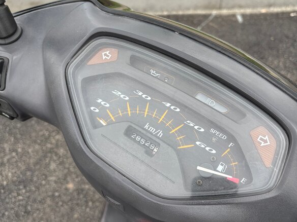 1999 Honda Lead 50, чёрный, 60000 рублей - вид 5
