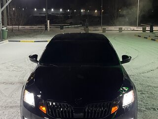2018 Skoda Octavia III (A7) Рестайлинг, чёрный, 1770000 рублей, вид 4