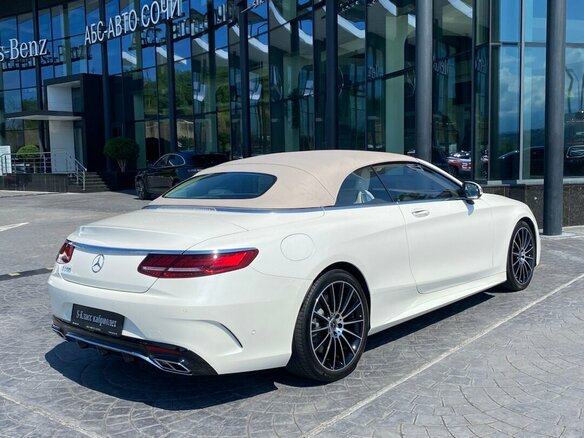 2020 Mercedes-Benz S-Класс 560 VI (W222, C217) Рестайлинг, белый, 17500000 рублей - вид 2