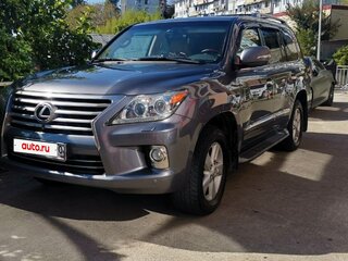 2012 Lexus LX 570 III Рестайлинг, серый, 4450000 рублей, вид 1