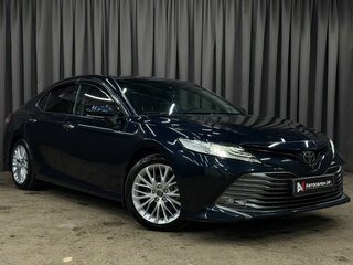 2018 Toyota Camry VIII (XV70), синий, 3249777 рублей, вид 3