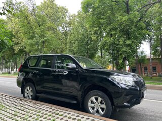 2018 Toyota Land Cruiser Prado 150 Series Рестайлинг 2, чёрный, 4490000 рублей, вид 5