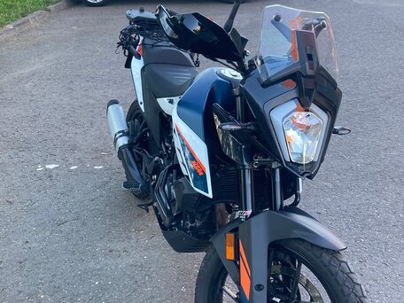 2022 KTM 250 Adventure, синий, 380000 рублей, вид 1
