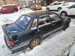 2006 Lada (ВАЗ) 2115, чёрный, 75000 рублей, вид 3
