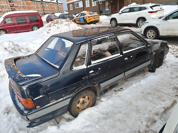 2006 Lada (ВАЗ) 2115, чёрный, 75000 рублей - вид 2