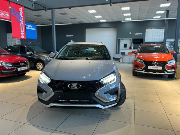 2026 Lada (ВАЗ) Vesta SW I Рестайлинг (NG), серый, 2123000 рублей - вид 13