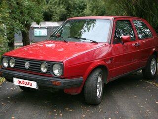1987 Volkswagen Golf II, красный, 280000 рублей, вид 1