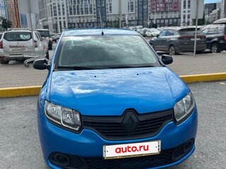 2015 Renault Sandero II, синий, 570000 рублей, вид 3
