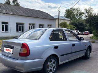 2008 Hyundai Accent ТагАЗ II, серебристый, 255000 рублей, вид 4