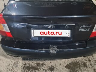 2008 Hyundai Accent ТагАЗ II, чёрный, 335000 рублей, вид 5