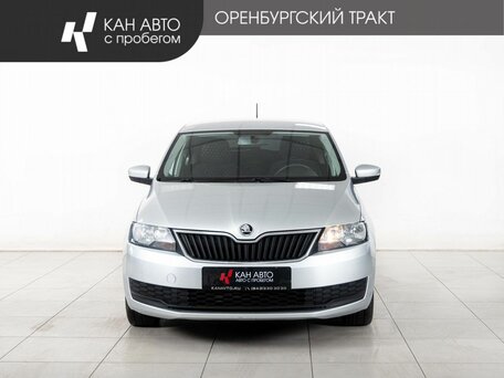 2019 Skoda Rapid I Рестайлинг, серебристый, 880000 рублей, вид 2