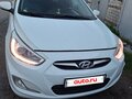 2014 Hyundai Solaris I Рестайлинг, белый, 830000 рублей - вид 1