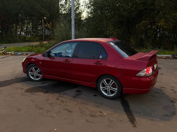 2006 Mitsubishi Lancer IX Рестайлинг, красный, 540000 рублей - вид 7