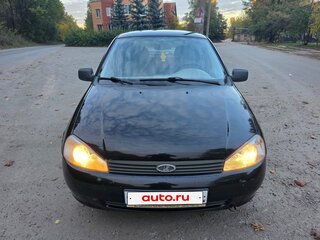 2011 Lada (ВАЗ) Kalina I, чёрный, 145000 рублей, вид 1