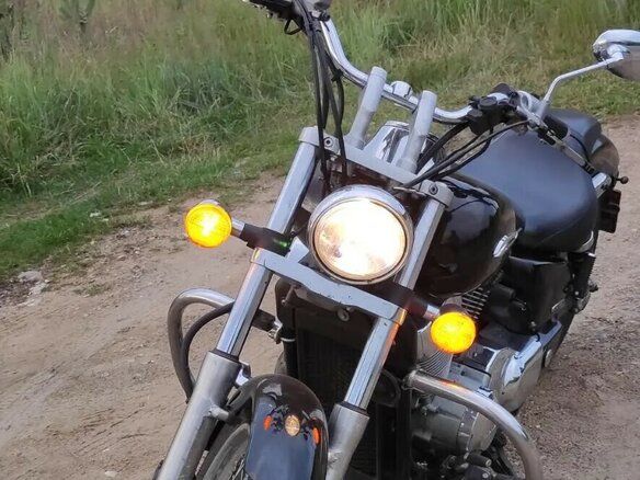 2008 Honda Shadow 750, чёрный, 515000 рублей - вид 11