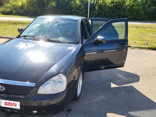 2010 Lada (ВАЗ) Priora I, чёрный, 320000 рублей, вид 3