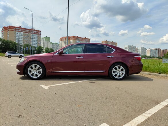 2006 Lexus LS Long 460 L IV, красный, 1250000 рублей - вид 6